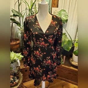 Mi Ami floral wrap dress